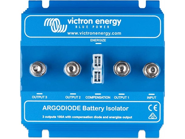 Victron Energy Argodiode 1 Giriş 3 Çıkış 100 Amper Akü İzolatörü 100-3AC (ARG100301000R)